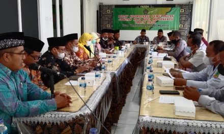 Kemenag Gelar Rapat Koordinasi Pemulangan Jemaah Haji Kota Mojokerto di PPPM Al Hikmah